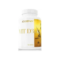 IO Genix Vit D3 K2, bone health and immune support