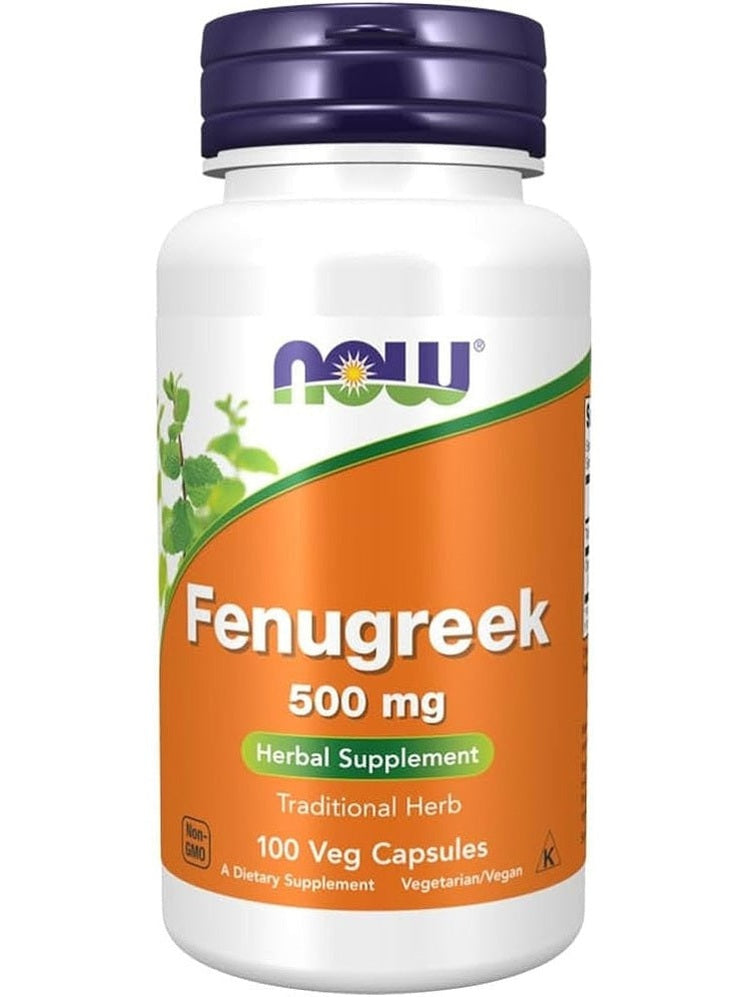 Now Food Fenugreek 500mg 100caps NOW FOODS KISS NUTRITION Montpellier