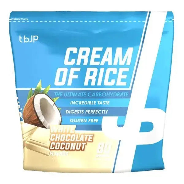 TrainedByJP Crème de riz - Glucides Énergie Sport Digestion Trained by JP