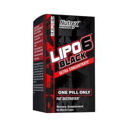 Nutrex Lipo 6 Black Ultra Concentrate – Brûleur de Graisse Puissant