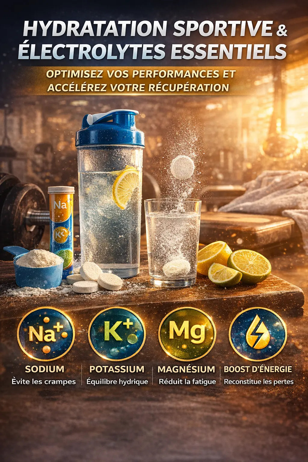 Hydratation sportif : Guide complet des électrolytes essentiels KISS NUTRITION