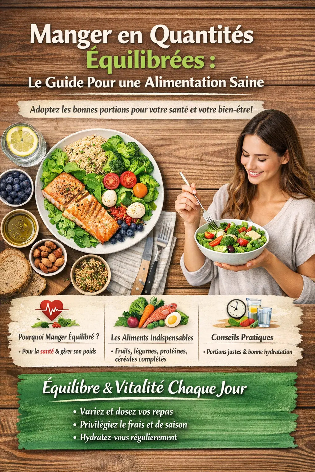 Manger en quantités équilibrées : guide complet pour une alimentation saine KISS NUTRITION