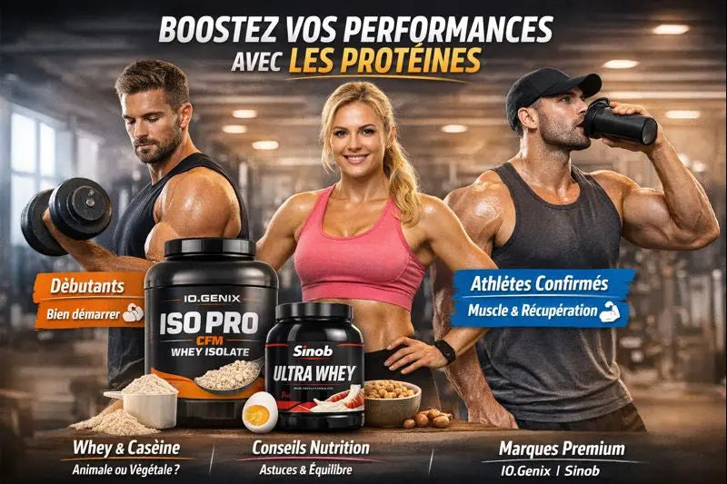 Protéines pour sportifs : 7 conseils pour booster vos performances KISS NUTRITION