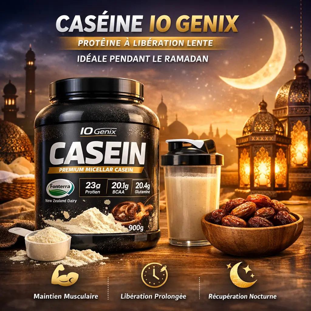 Caséine IO Genix — illustration de l'article sur la composition, la texture et le moment de prise