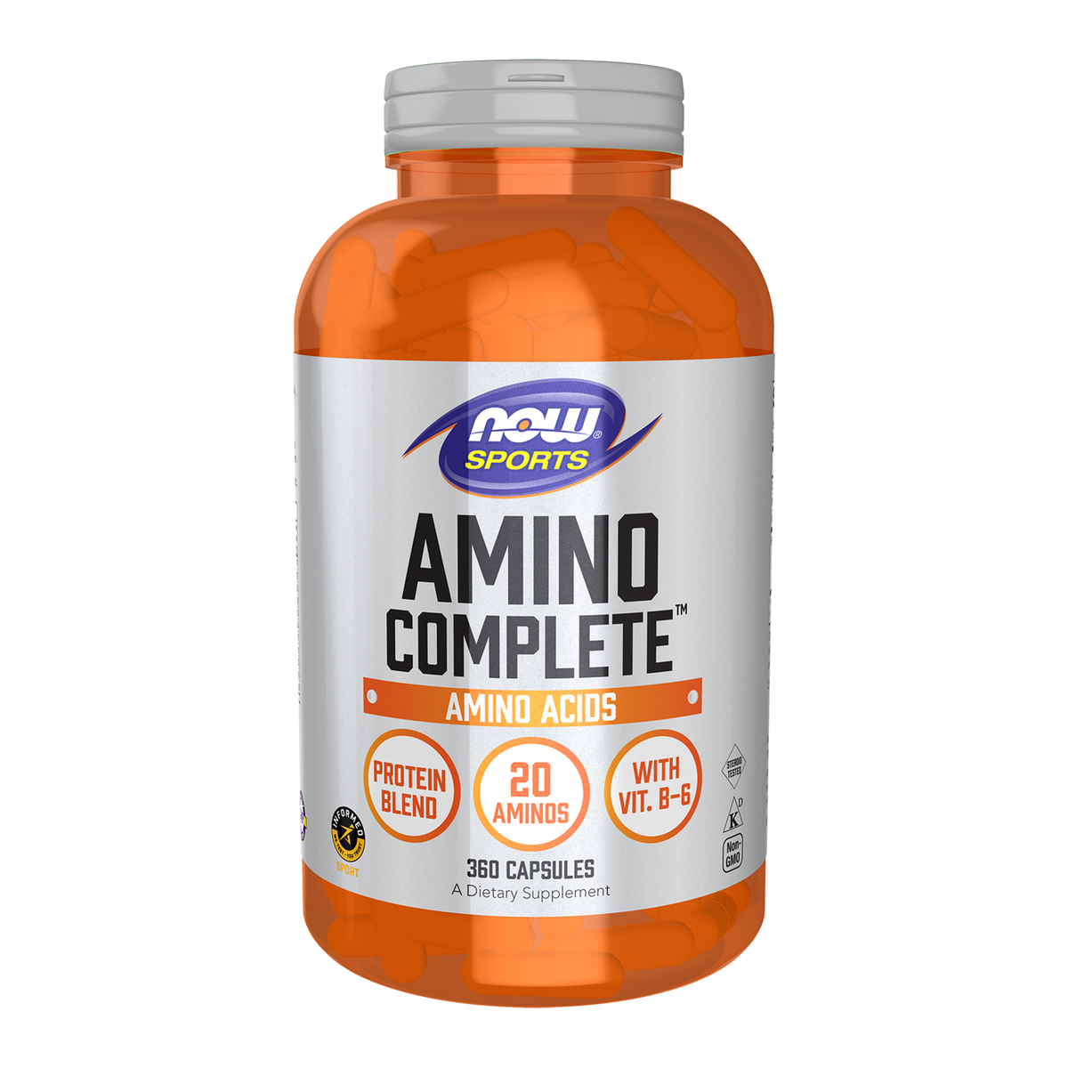 NOW Foods Amino Complete — 360 gélules