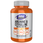 Now Foods Arginine et Citrulline 120 gélules