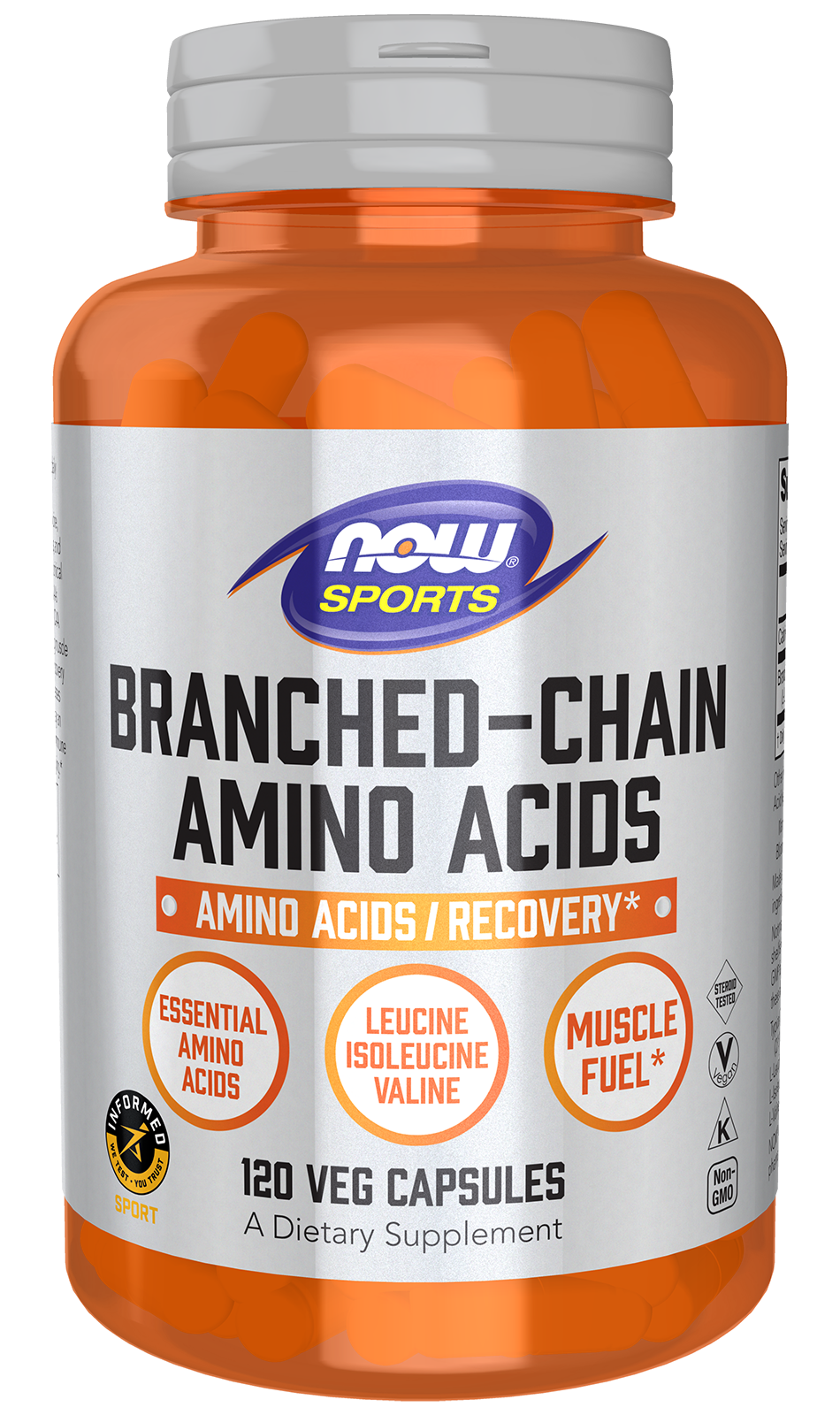 NOW Foods BCAA gelules