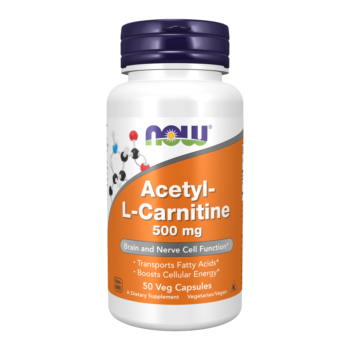 NOW Foods Acetyl-L-Carnitine 500 mg