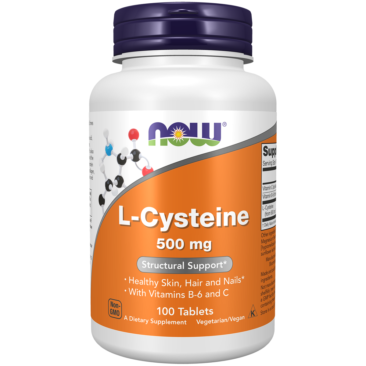 NOW Foods L-Cysteine 500 mg