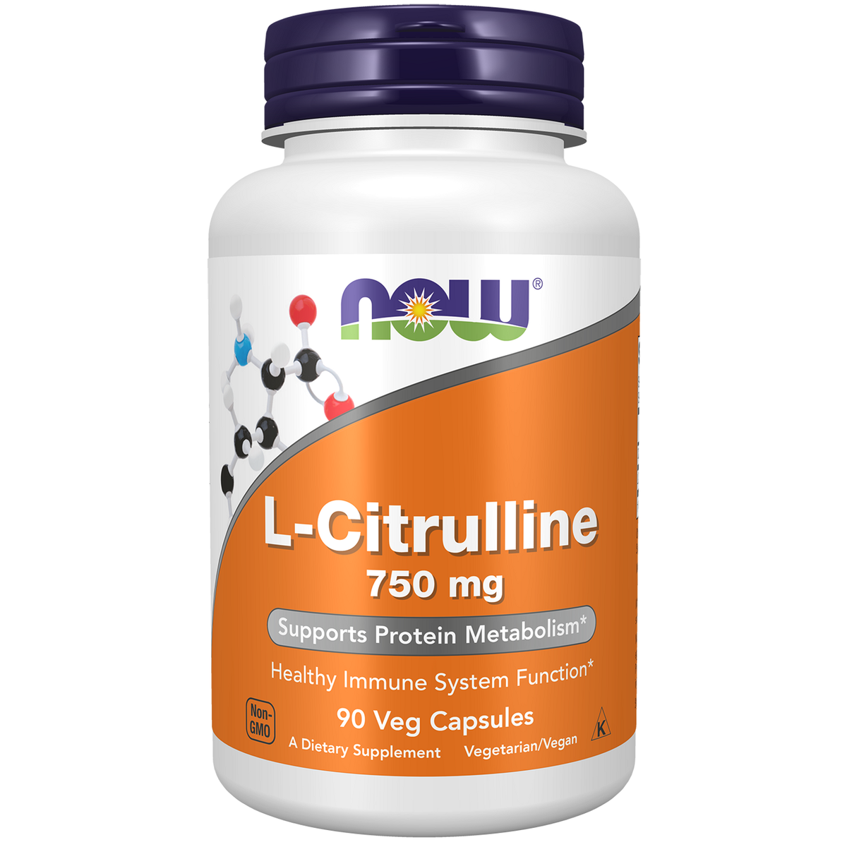 NOW Foods L-Citrulline 750 mg