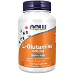 Now Foods L-Glutamine 500 mg 120 gélules