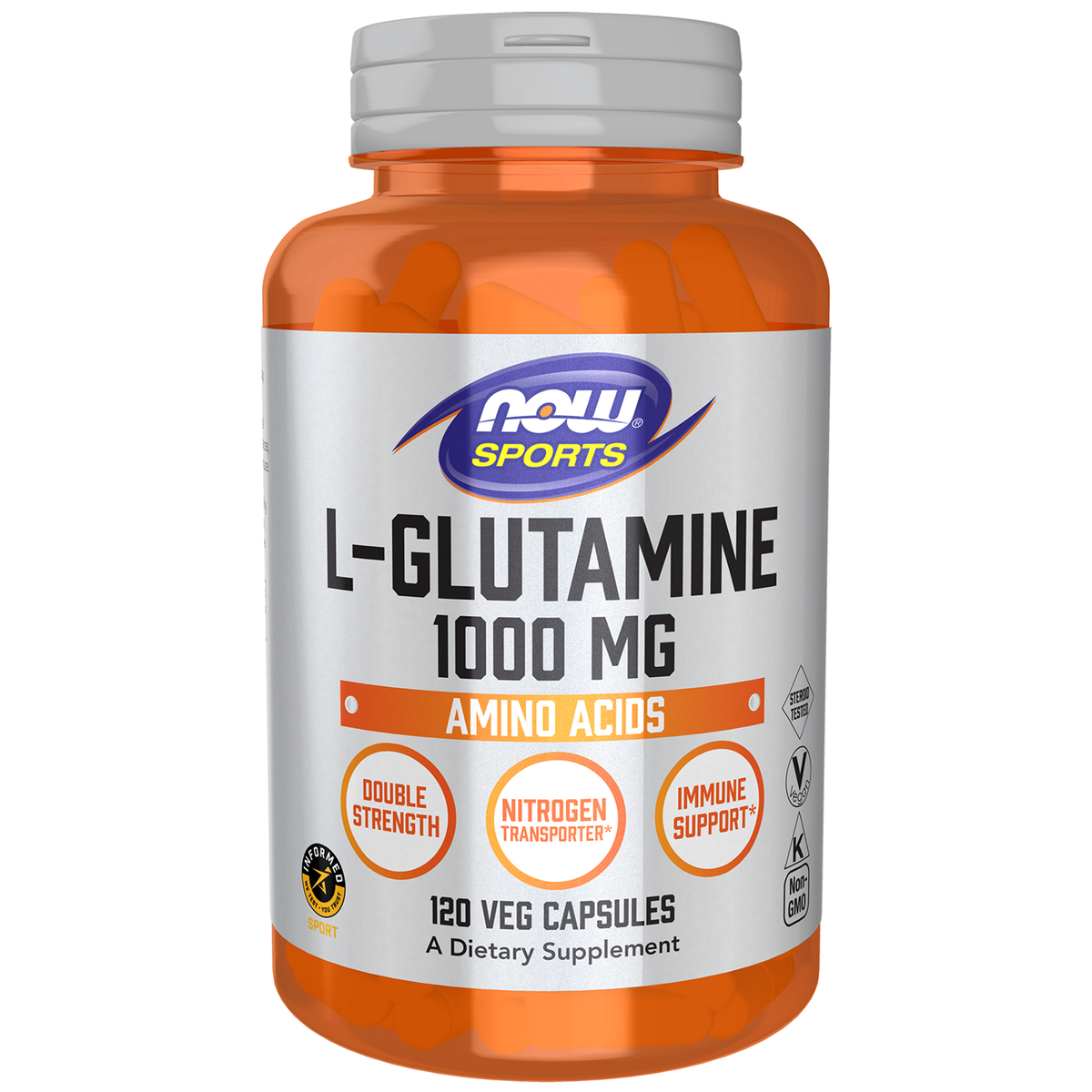 Now Foods L-Glutamine 1000 mg 240 gélules