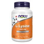 NOW Foods L-Lysine 500 mg — 100 gélules