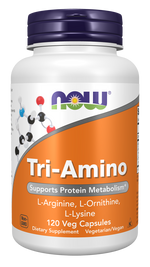 NOW Foods Tri-Amino, 120 gélules végétales