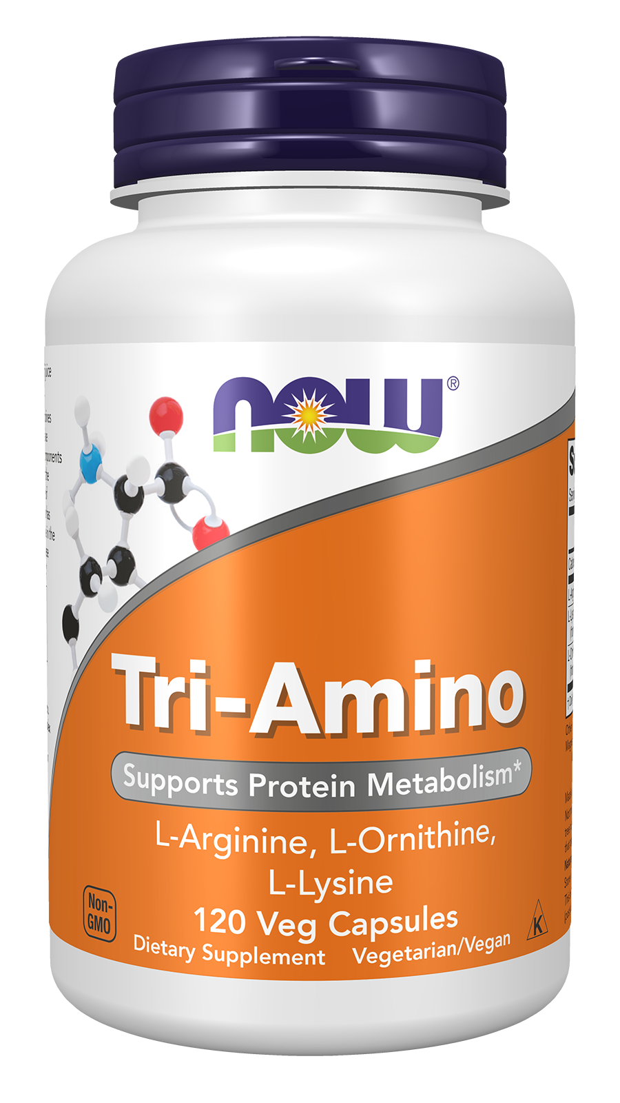 NOW Foods Tri-Amino, 120 gélules végétales