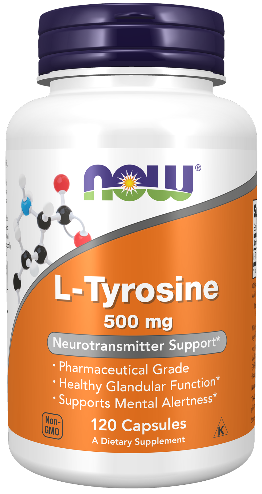 NOW Foods L-Tyrosine 500 mg