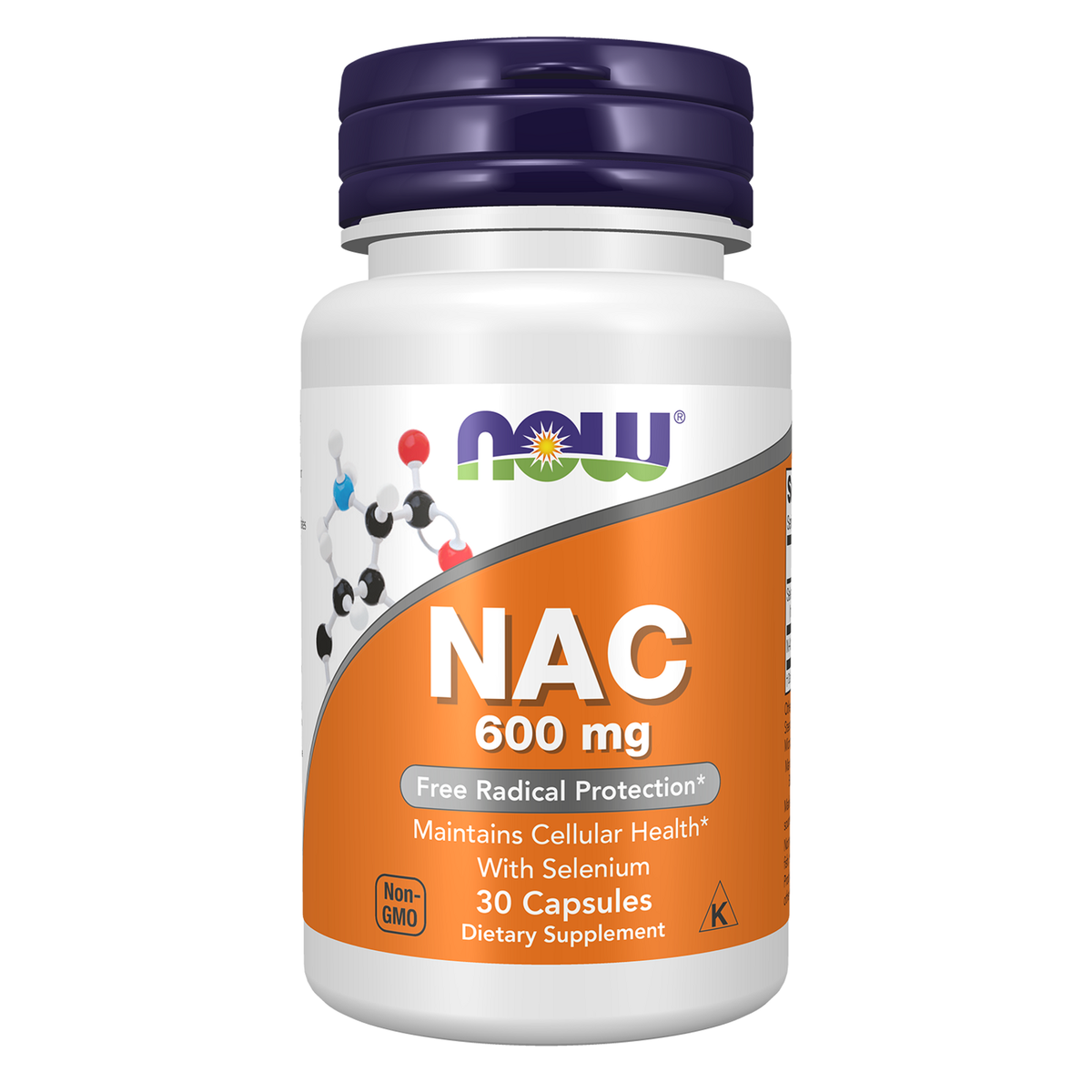 Now Foods NAC 600 mg et Sélénium 100 gélules
