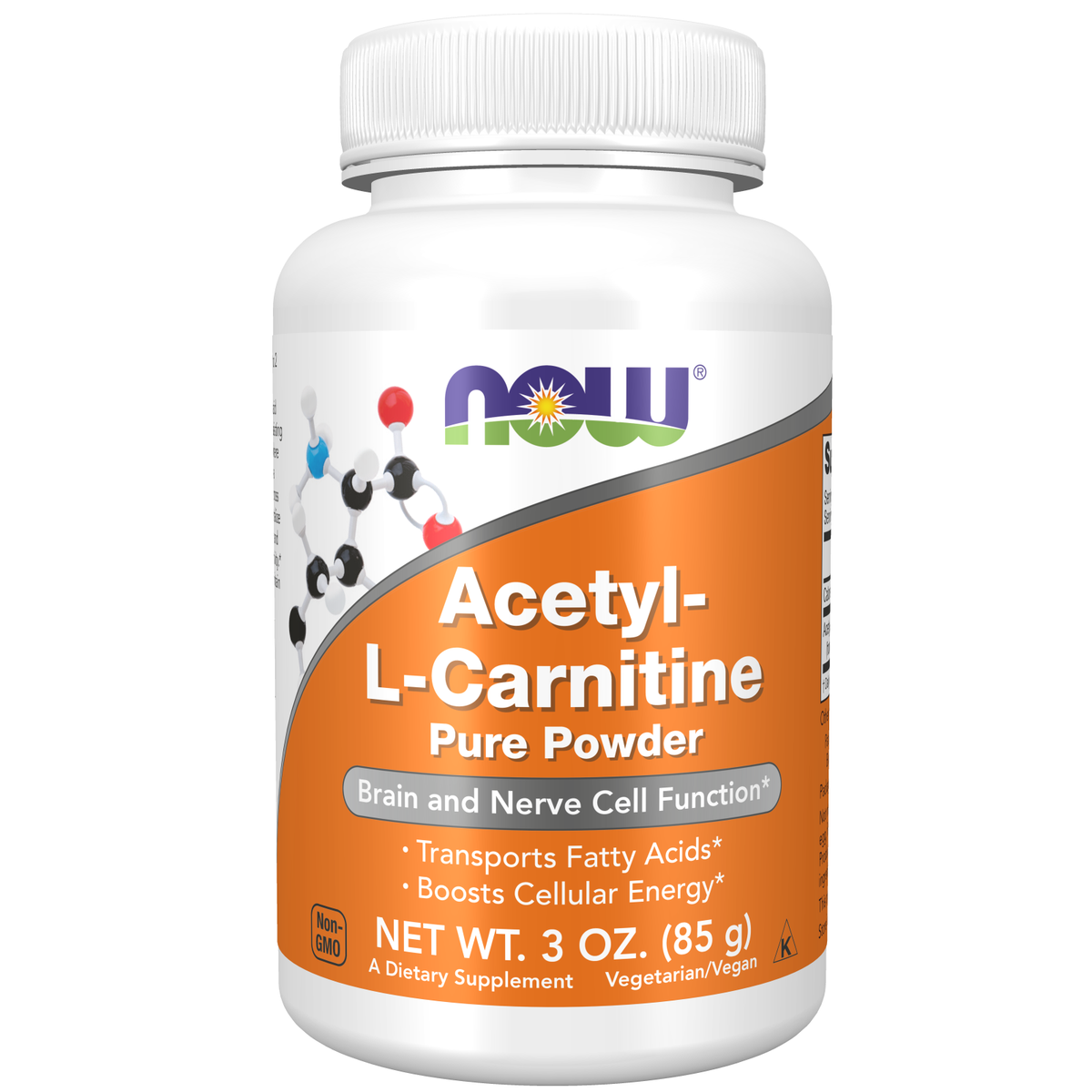 Now Foods Acétyl-L-Carnitine en poudre 85 g