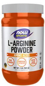 NOW Foods L-Arginine pure en poudre, pot de 454 g