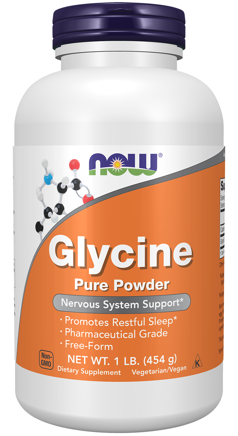 NOW Foods Glycine Pure Powder 454 g
