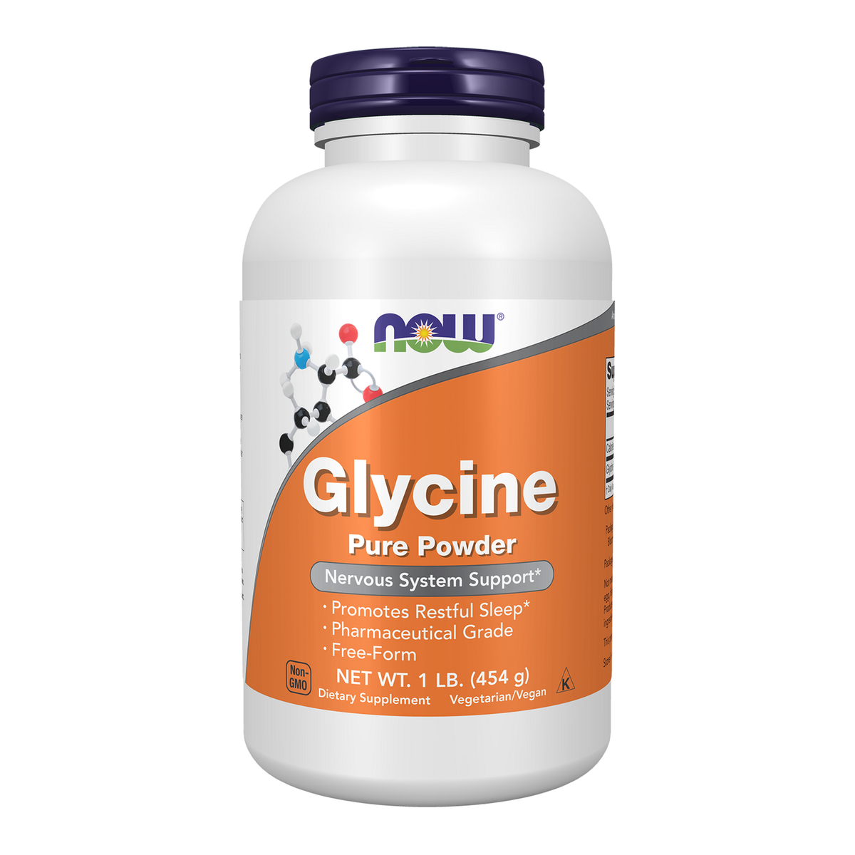 NOW Foods Glycine Pure Powder 454 g