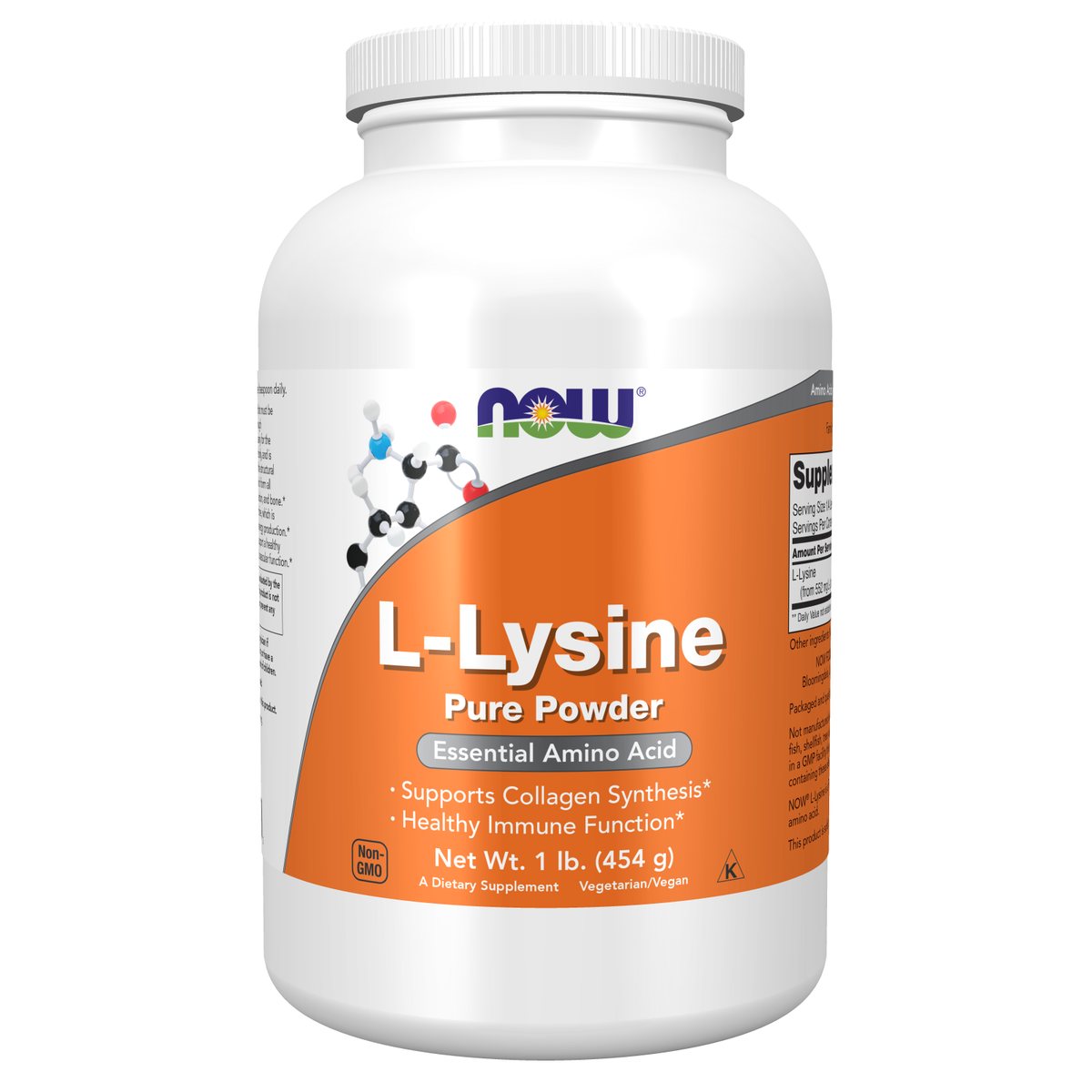 NOW Foods L-Lysine poudre