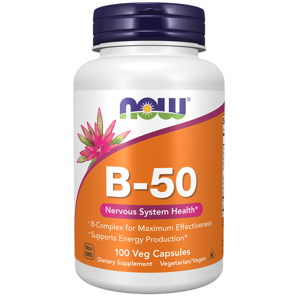 NOW Foods Vitamine B-50 100 gélules