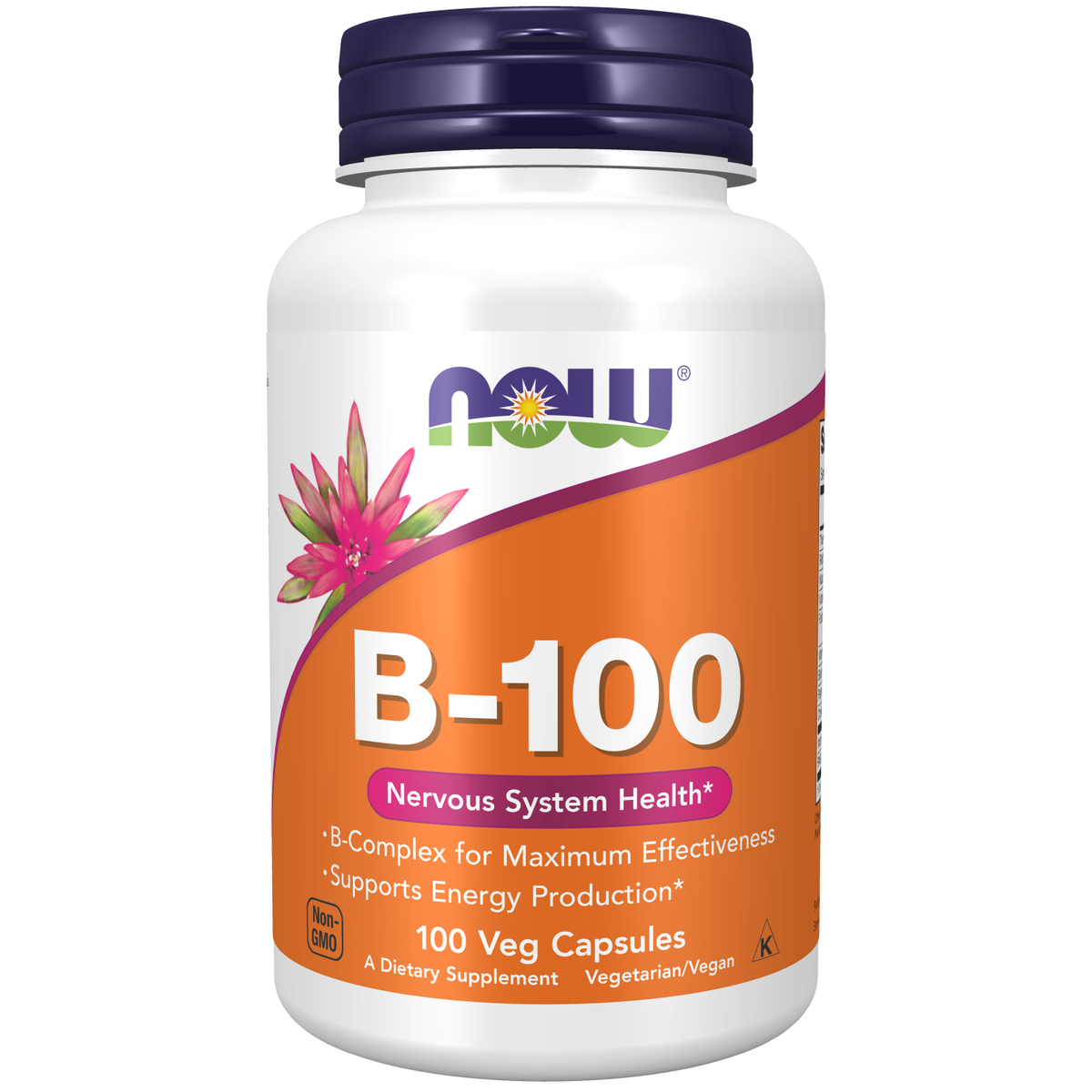 NOW Foods Vitamine B-100 100 gélules