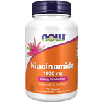 NOW Foods Niacinamide 1000 mg 90 comprimés