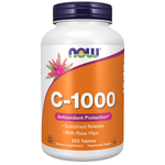 Now Foods Vitamine C-1000 à libération prolongée, flacon de 250 comprimés