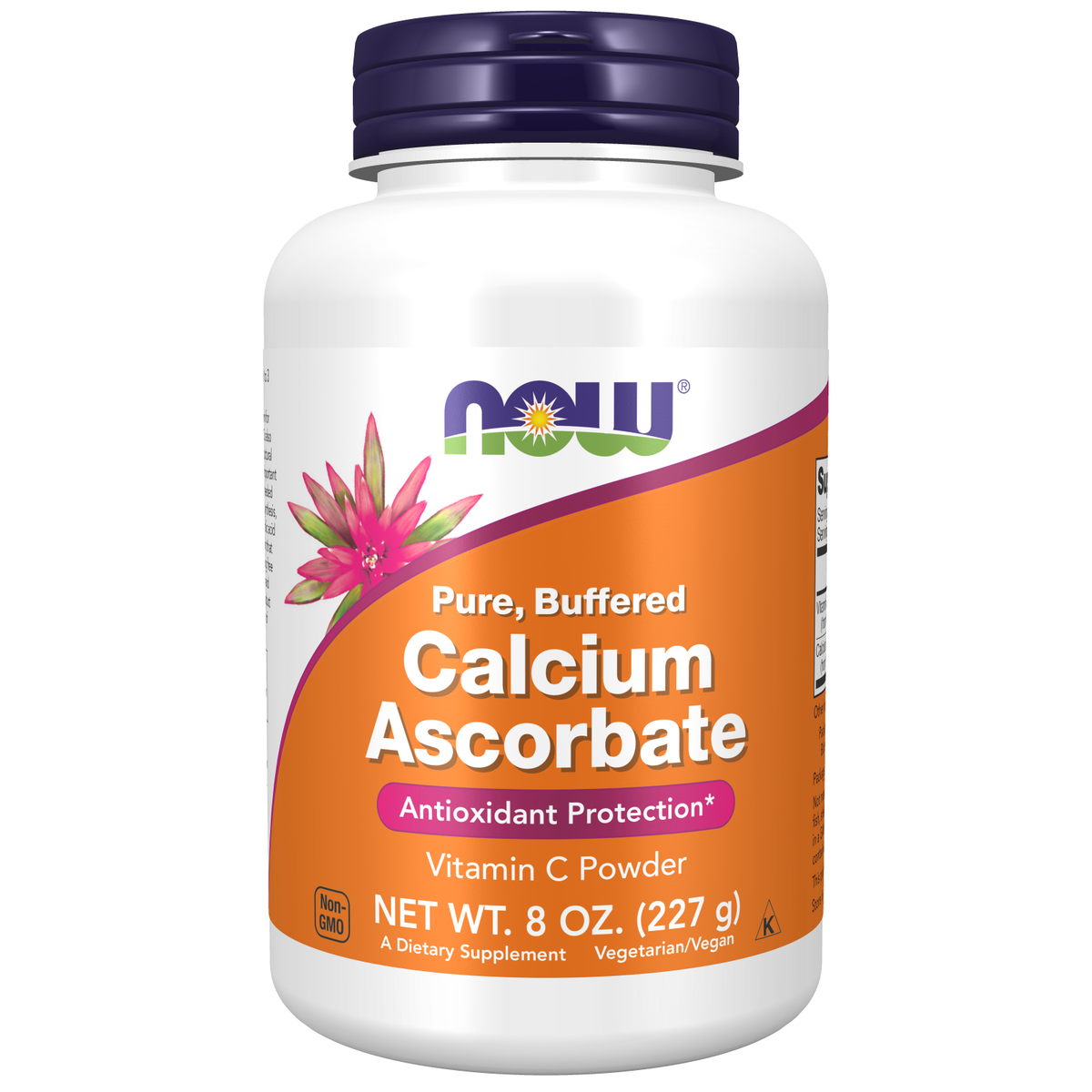 NOW Foods Ascorbate de calcium poudre 227 g