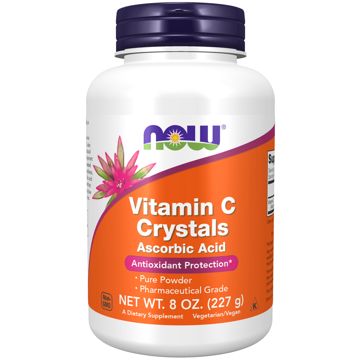 NOW Foods Vitamine C en cristaux 227 g