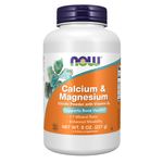 Now Foods Calcium Magnésium Citrate en poudre 227 g avec vitamine D3