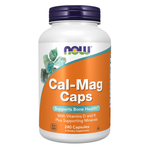 Now Foods Cal-Mag Caps 240 capsules calcium magnésium D3 K2