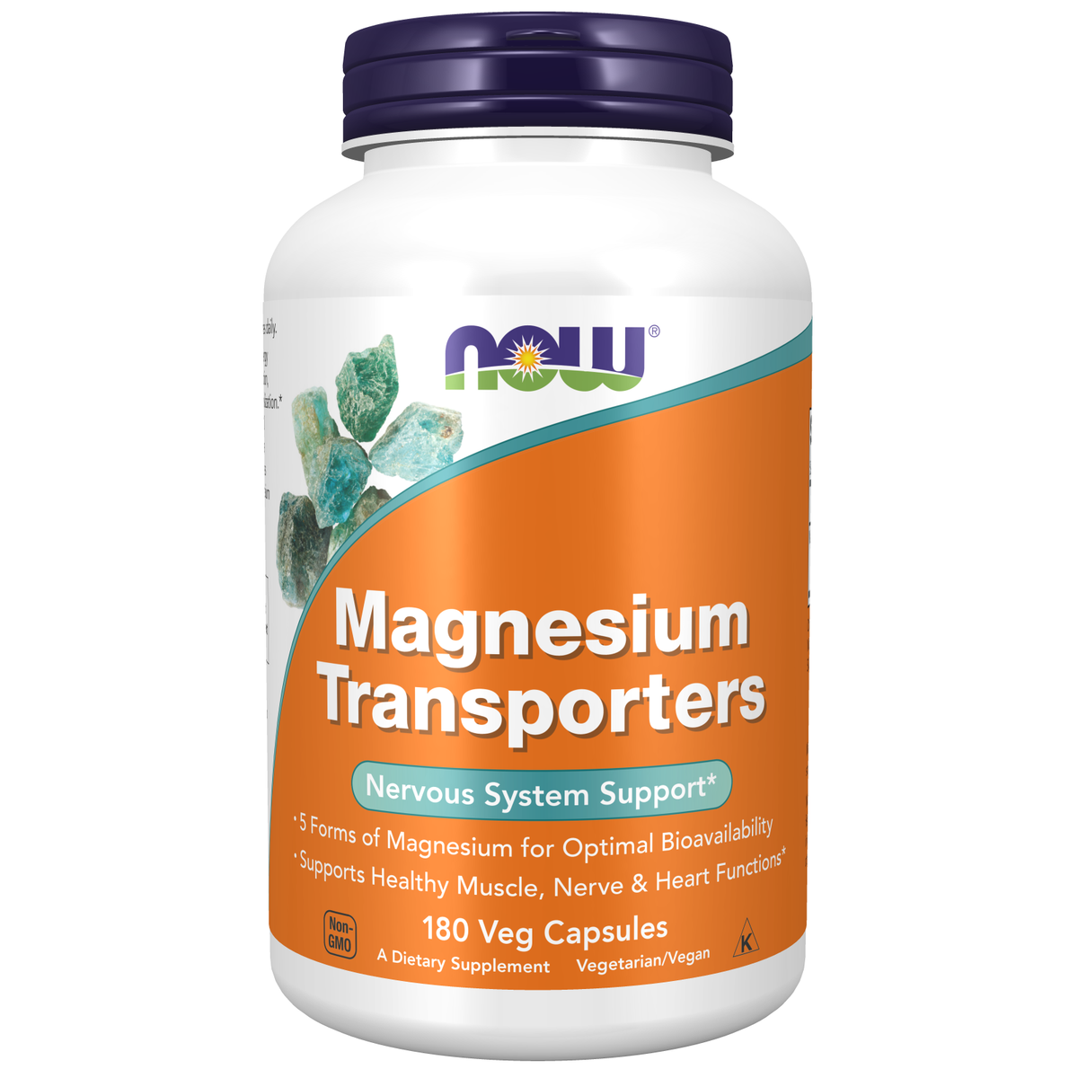 Now Foods Magnesium Transporters 180 capsules végétales