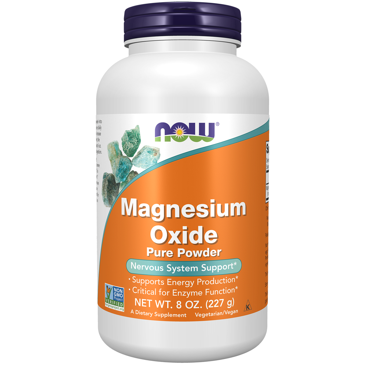 Now Foods Oxyde de Magnésium poudre pure 227 g