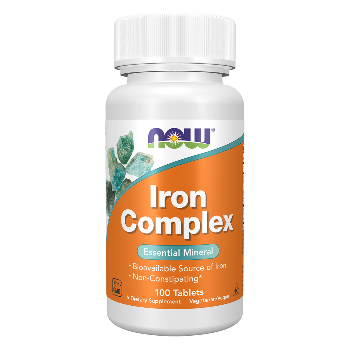 NOW Foods Iron Complex 100 comprimés