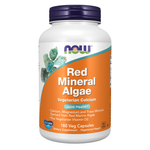 Now Foods Red Mineral Algae calcium marin Aquamin, flacon de 180 gélules végétales
