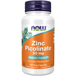 NOW Foods Zinc picolinate 50 mg 120 gélules