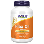Now Foods Huile de Lin Bio 1 000 mg