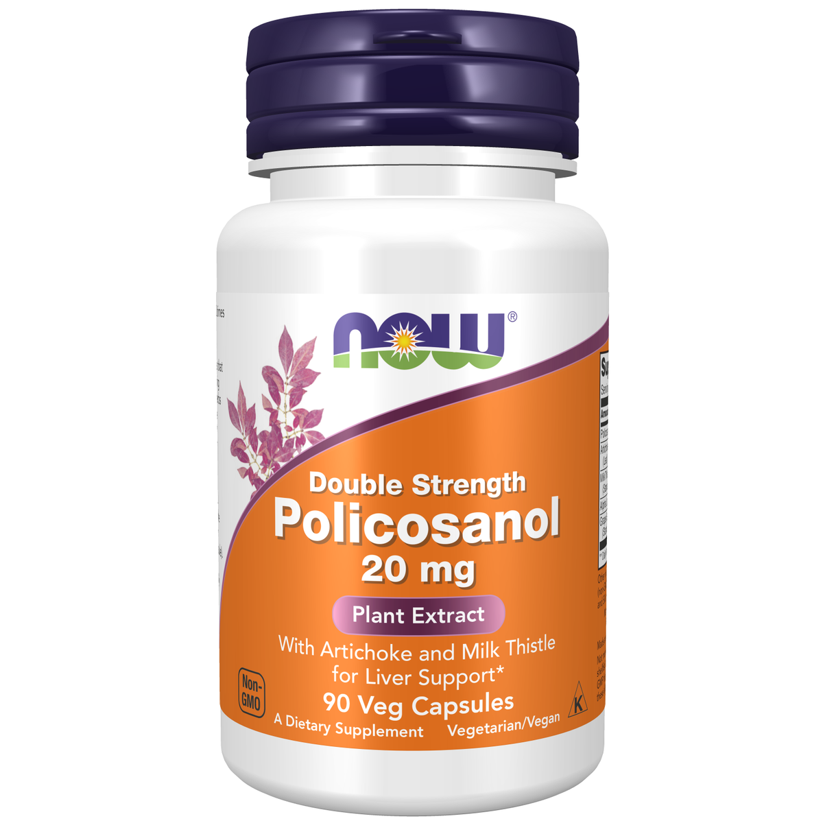 Now Foods Policosanol 20 mg formule composée