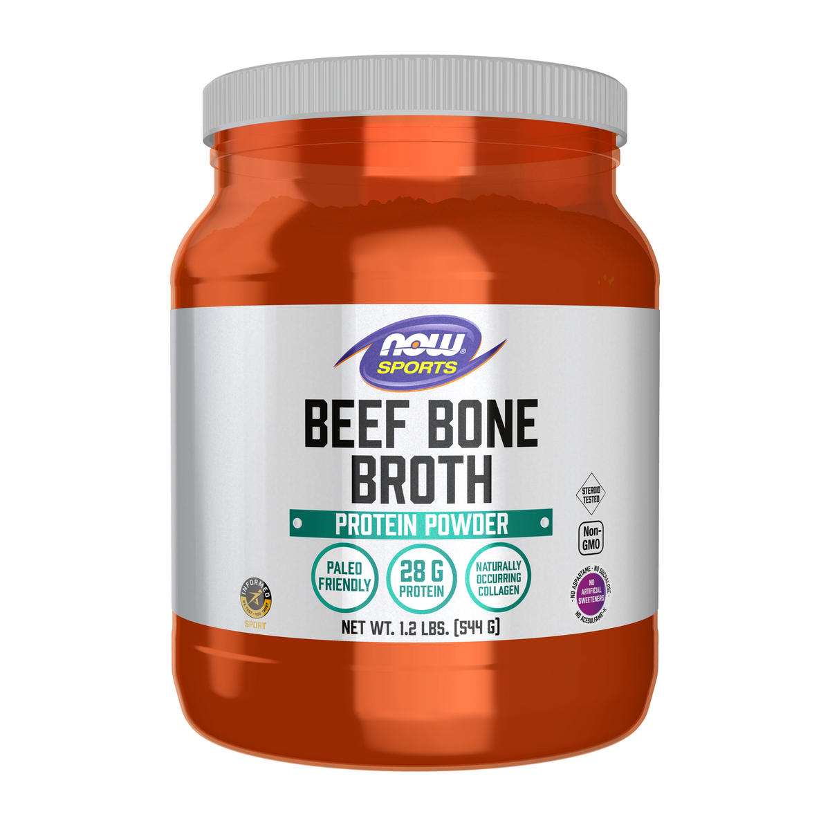 NOW Foods Bouillon d Os de Boeuf