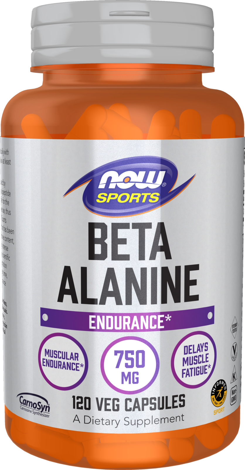 NOW Foods Beta-Alanine CarnoSyn 750 mg