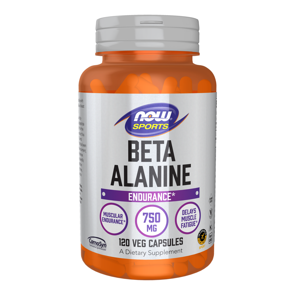 NOW Foods Beta-Alanine CarnoSyn 750 mg