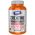 NOW Foods Créatine Monohydrate 750 mg en Gélules — 240 gélules
