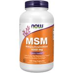 NOW Foods MSM 1000 mg en Gélules — 240 gélules