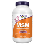 Now Foods MSM 1500 mg méthylsulfonylméthane, flacon de 200 comprimés