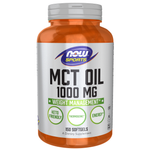 NOW Foods Huile MCT 1000 mg, 150 capsules molles