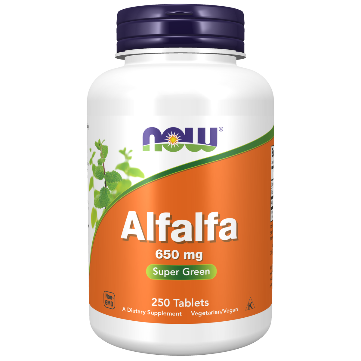Now Foods Luzerne Alfalfa 650 mg