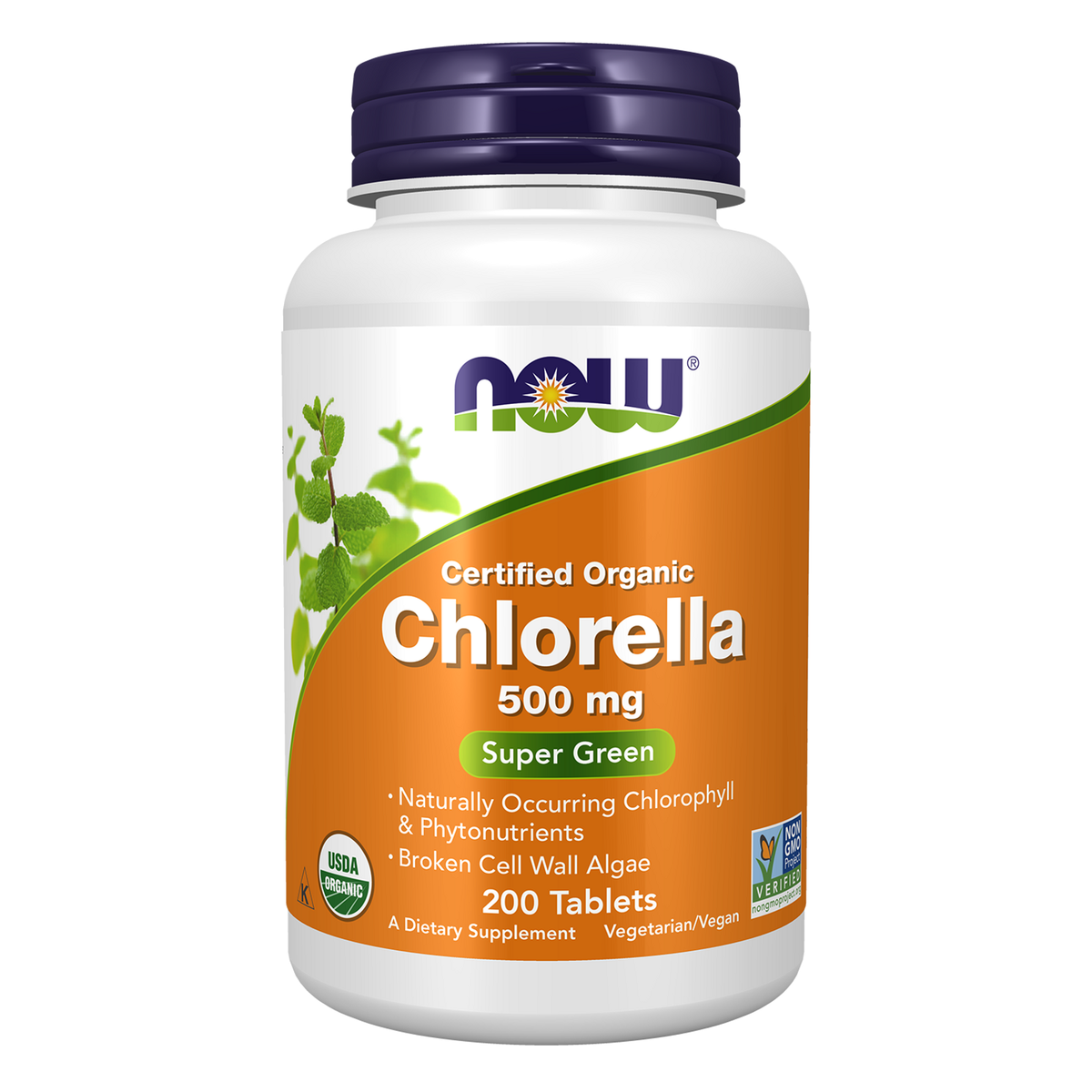 NOW Foods Chlorelle Bio 500 mg